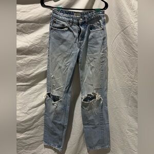 Zara Light Blue Denim Jeans